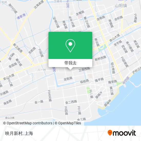 映月新村地图