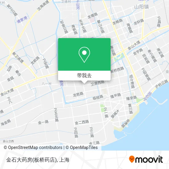 金石大药房(板桥药店)地图