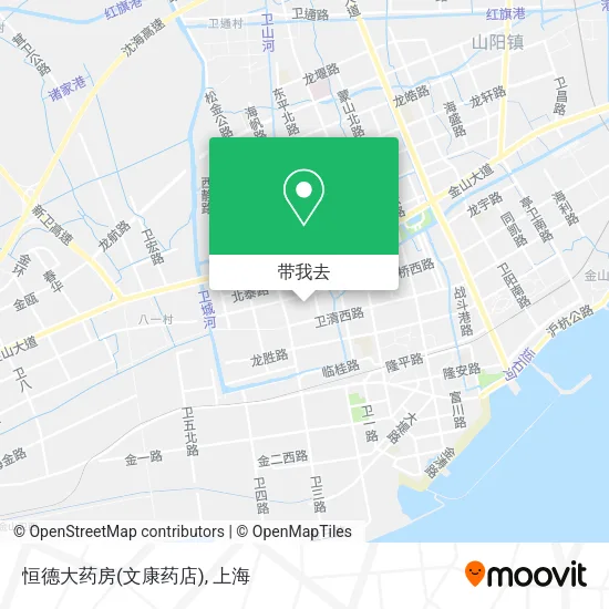 恒德大药房(文康药店)地图