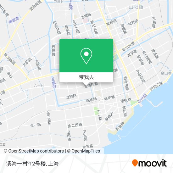 滨海一村-12号楼地图