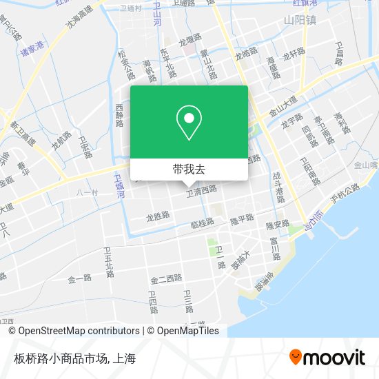 板桥路小商品市场地图