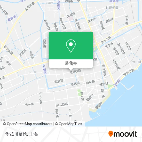 华茂川菜馆地图