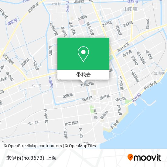 来伊份(no.3673)地图