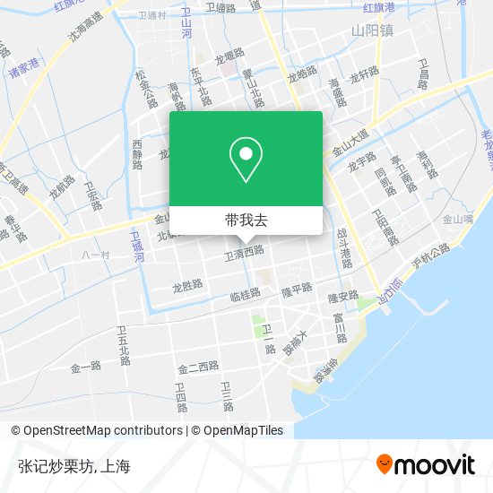 张记炒栗坊地图