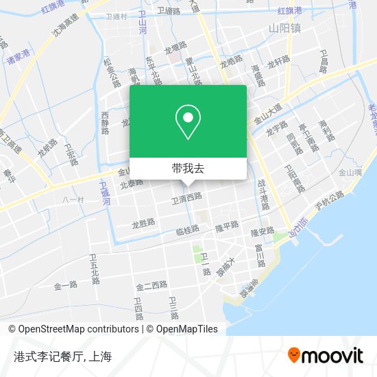 港式李记餐厅地图