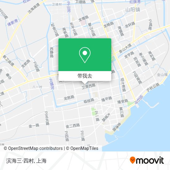 滨海三·四村地图