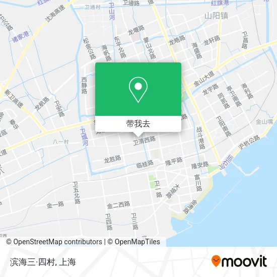 滨海三·四村地图