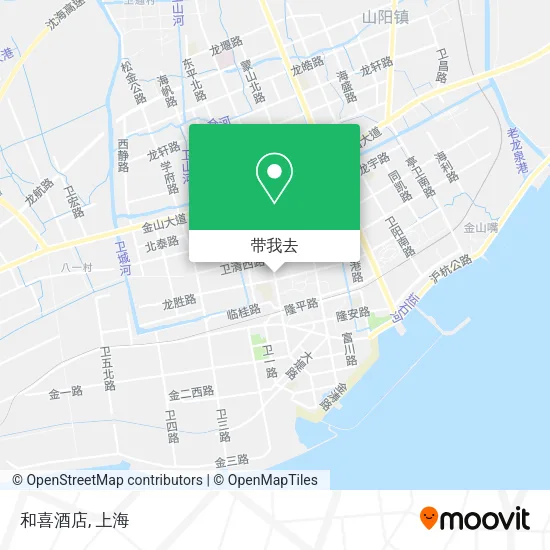 和喜酒店地图