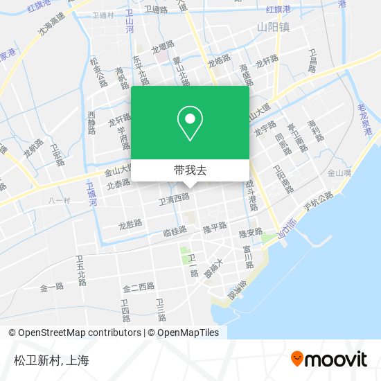 松卫新村地图
