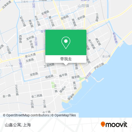 山鑫公寓地图