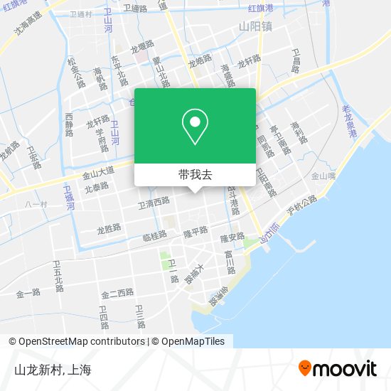 山龙新村地图