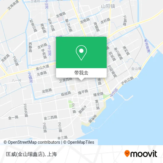 匡威(金山瑞鑫店)地图