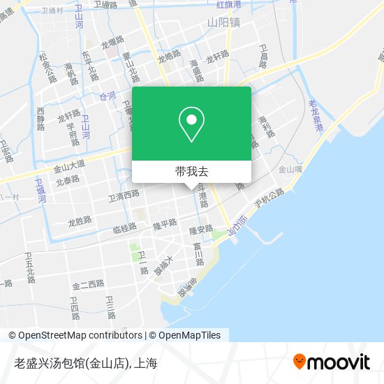 老盛兴汤包馆(金山店)地图