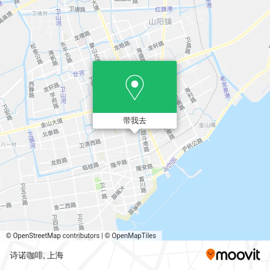 诗诺咖啡地图