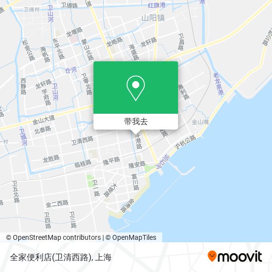 全家便利店(卫清西路)地图