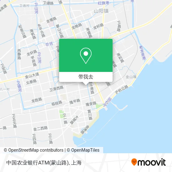 中国农业银行ATM(蒙山路)地图