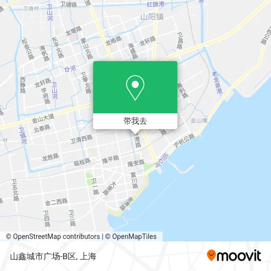 山鑫城市广场-B区地图