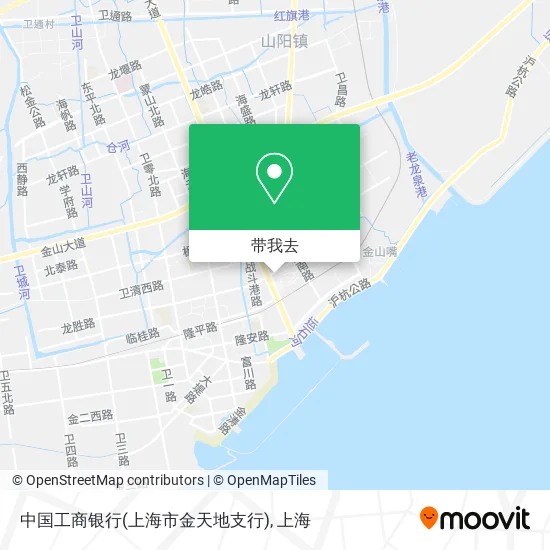 中国工商银行(上海市金天地支行)地图