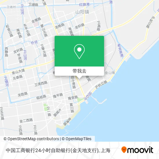 中国工商银行24小时自助银行(金天地支行)地图