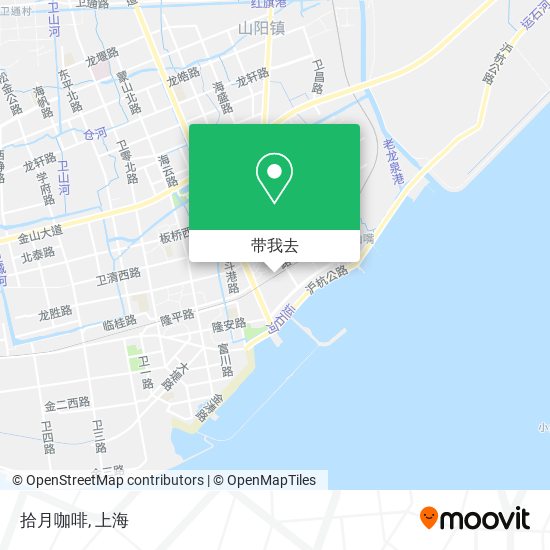 拾月咖啡地图