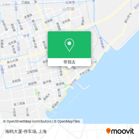 海鸥大厦-停车场地图
