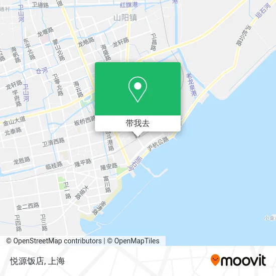 悦源饭店地图