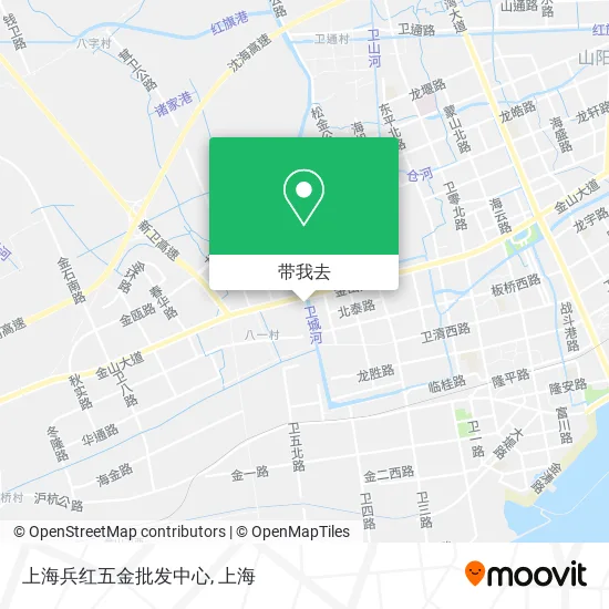 上海兵红五金批发中心地图