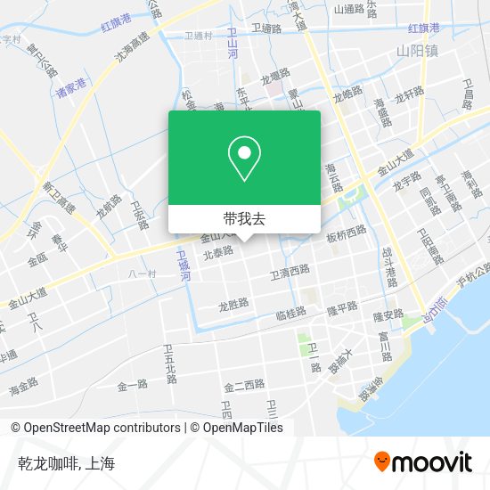乾龙咖啡地图