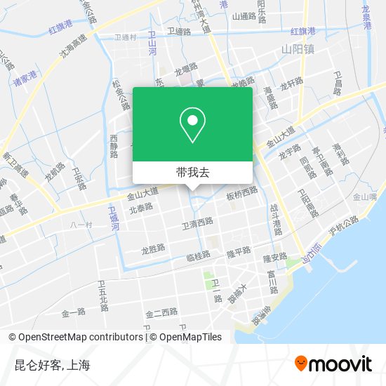 昆仑好客地图