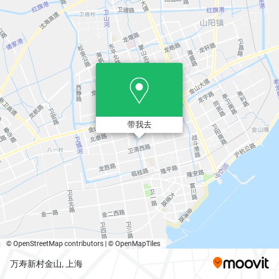 万寿新村金山地图