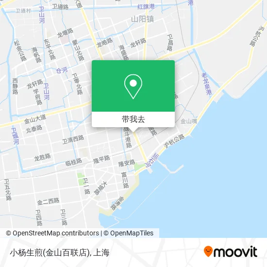 小杨生煎(金山百联店)地图
