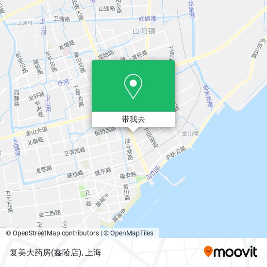 复美大药房(鑫陵店)地图