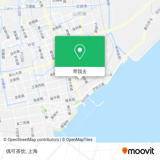 偶可茶饮地图