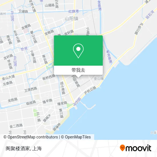 阁聚楼酒家地图