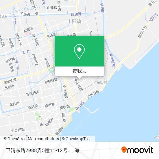 卫清东路2988弄5幢11-12号地图
