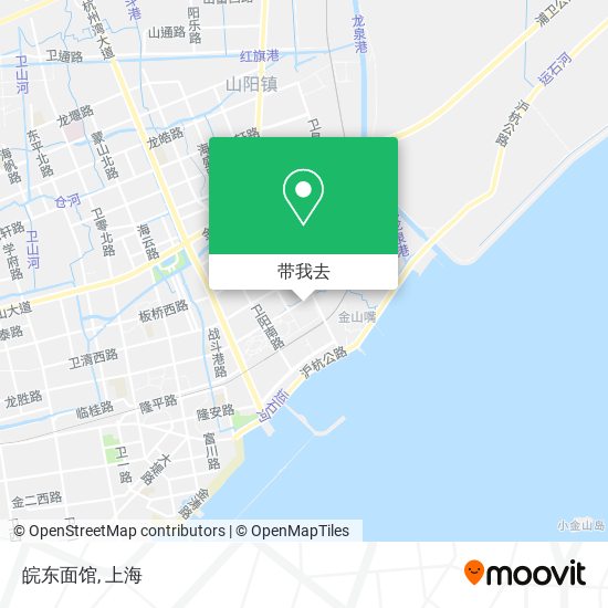 皖东面馆地图