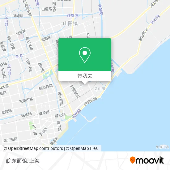 皖东面馆地图