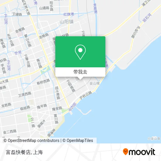 富磊快餐店地图