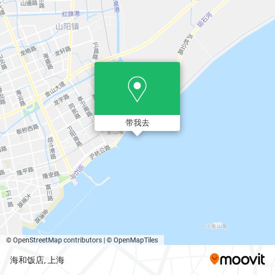 海和饭店地图
