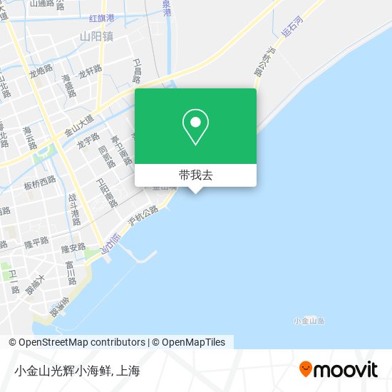 小金山光辉小海鲜地图