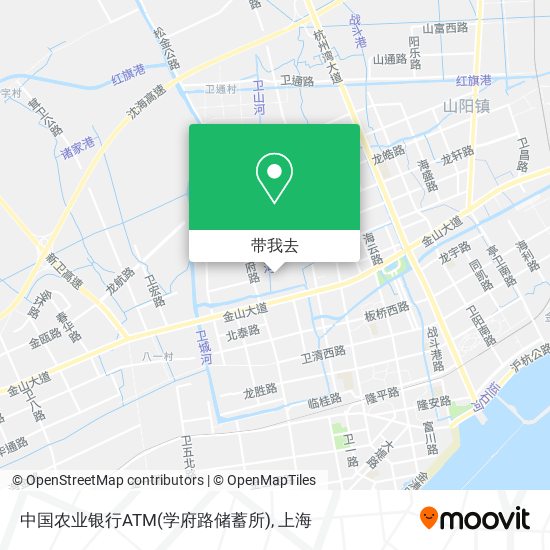 中国农业银行ATM(学府路储蓄所)地图