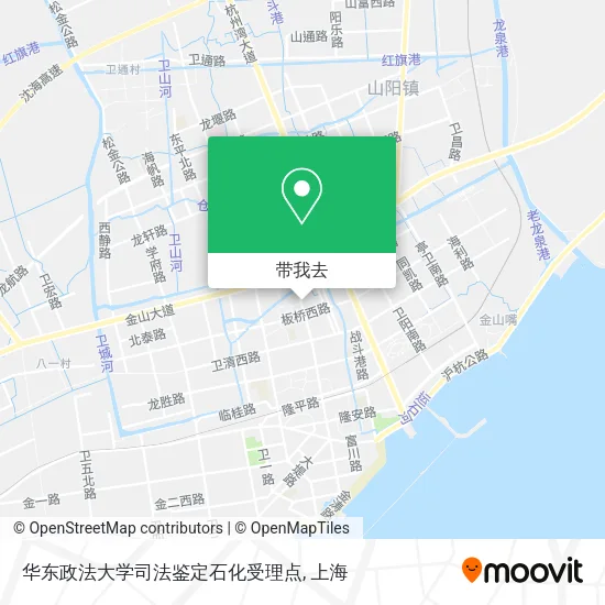 华东政法大学司法鉴定石化受理点地图