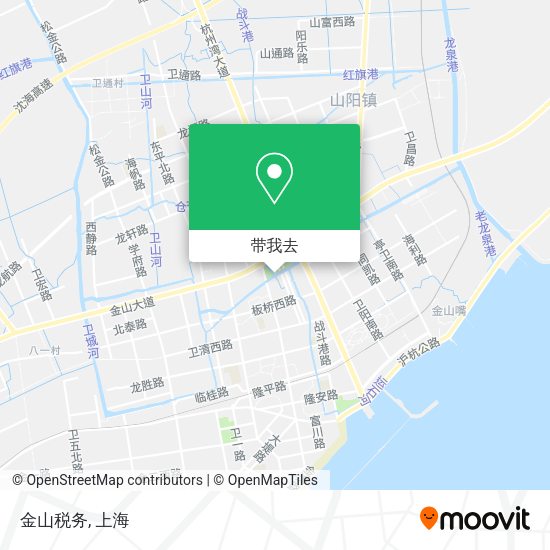 金山税务地图