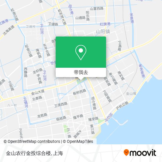 金山农行金投综合楼地图
