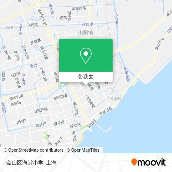 金山区海棠小学地图