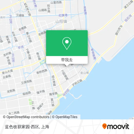 蓝色收获家园-西区地图