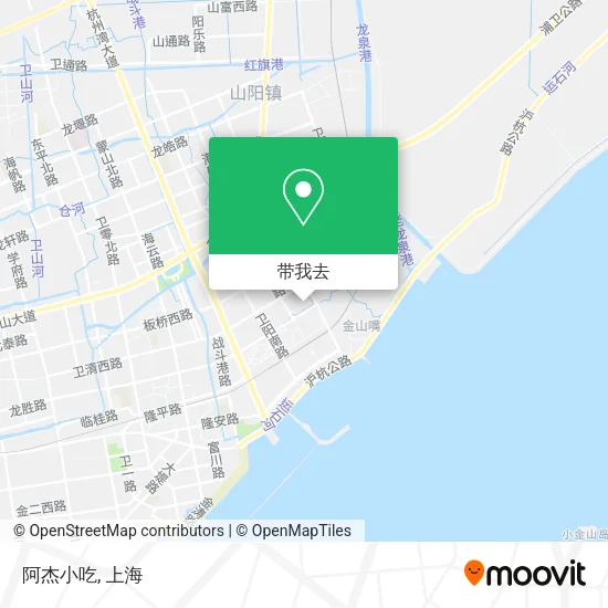 阿杰小吃地图