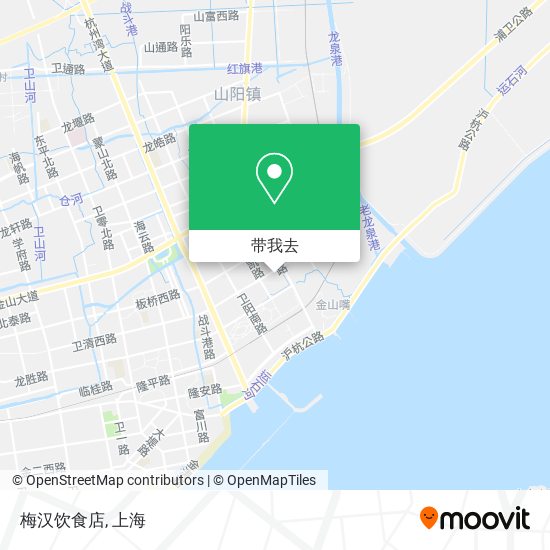 梅汉饮食店地图