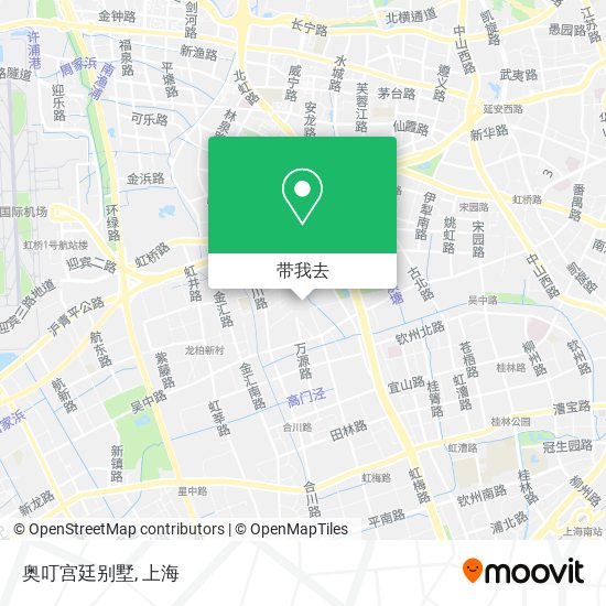 奥叮宫廷别墅地图