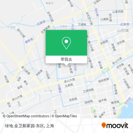 绿地.金卫新家园-东区地图
